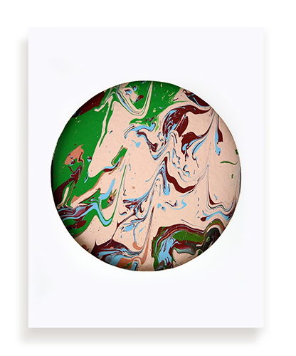 Abi-Puss XXI, 50 x 50 x 4 cm, Silicon paint on canvas, 2015