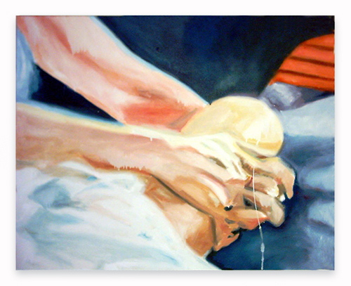 Anchora 14, 80 x 100 cm, oil on canvas, 2005