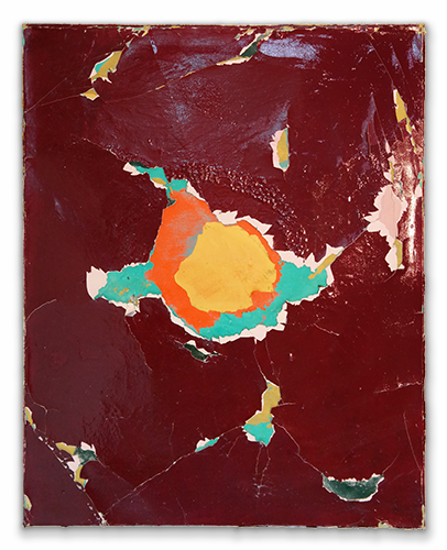 Scriosta Marúin, 100 x 80 cm, acrylic and oil on canvas, 2019
