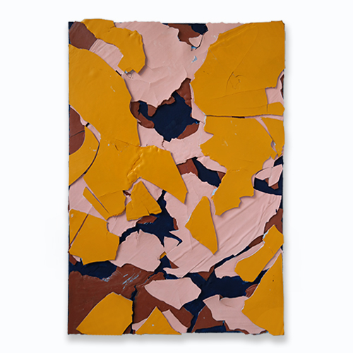 Scriosta Seaclaid Oraiste, 100 x 70 cm, acrylic and oil on canvas, 2019.